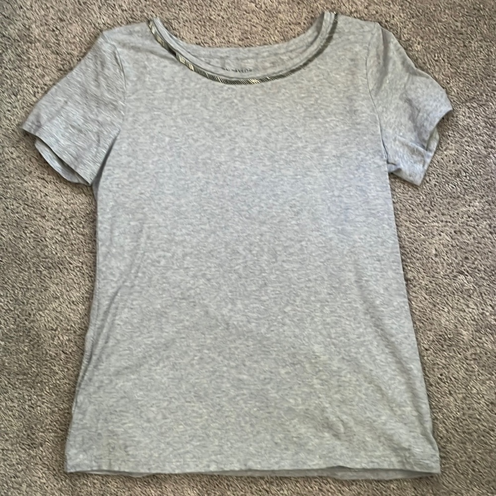 Ann Taylor Beaded Shirt